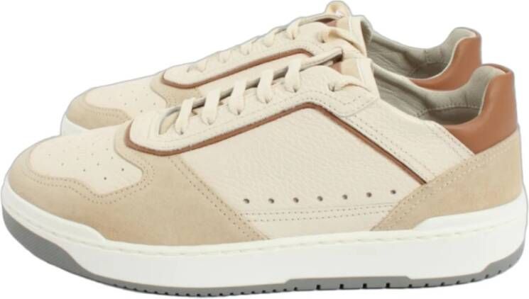 Brunello Cucinelli Beige Heren Sneakers Stijl: mzuasbz301