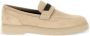 BRUNELLO CUCINELLI Beige Platte Schoenen met Penny Slot Beige Dames - Thumbnail 1