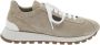 Brunello Cucinelli Beige Sneakers met Monil Detail - Thumbnail 1
