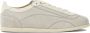 Brunello Cucinelli Beige Suède Sneakers Lichtgewicht Rubberen Zool - Thumbnail 1