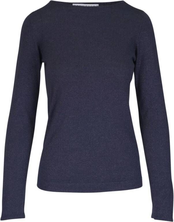Brunello Cucinelli Blauwe Boothals Trui