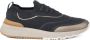 Brunello Cucinelli Blauwe Gebreide Hardloopschoenen - Thumbnail 1
