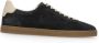 Brunello Cucinelli Blauwe Suède Sneakers Ronde Neus - Thumbnail 1
