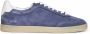 Brunello Cucinelli Blauwe Suède Veterschoenen - Thumbnail 1