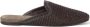 Brunello Cucinelli Bruin Raffia Sabot Stijl Sandalen - Thumbnail 1
