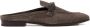 Brunello Cucinelli Bruin Suède Kralen Instap Platte Schoenen - Thumbnail 1