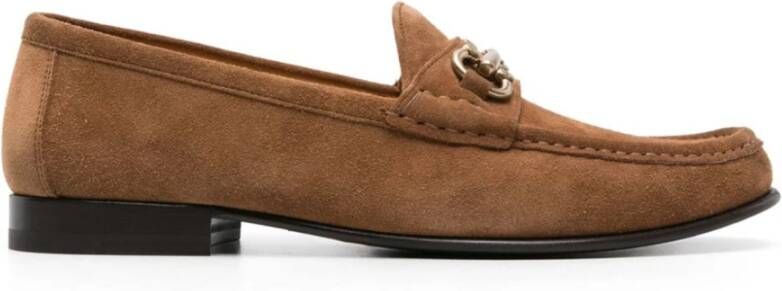 Brunello Cucinelli Bruine Loafer Schoenen voor Mannen