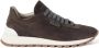 Brunello Cucinelli Bruine Platte Schoenen Veters Rubberen Zool - Thumbnail 1