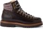 Brunello Cucinelli Bruine Sneakers met Wolinzet - Thumbnail 1