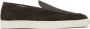 Brunello Cucinelli Bruine Suède Loafers Stijlvol Comfort - Thumbnail 1