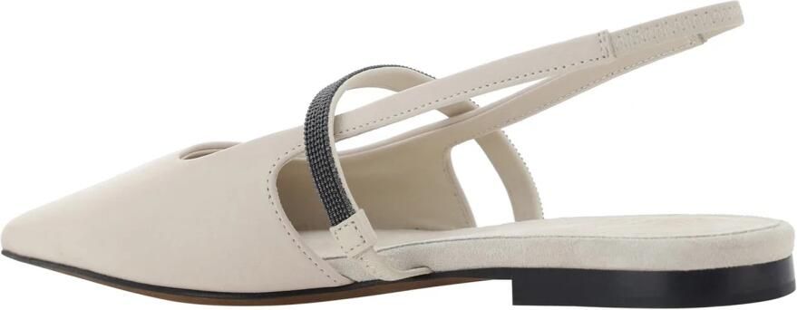 Brunello Cucinelli Ballerina met puntneus - Foto 2