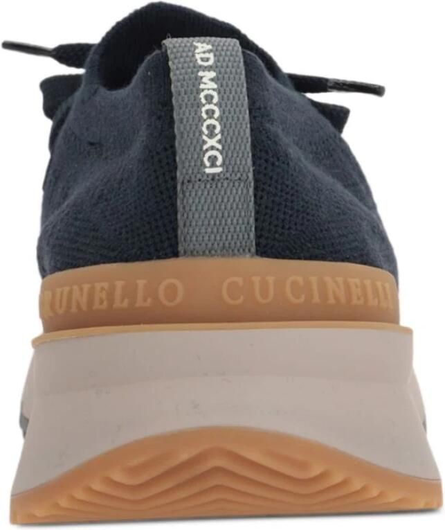 Brunello Cucinelli Blauwe platte schoenen voor vrouwen - Foto 2