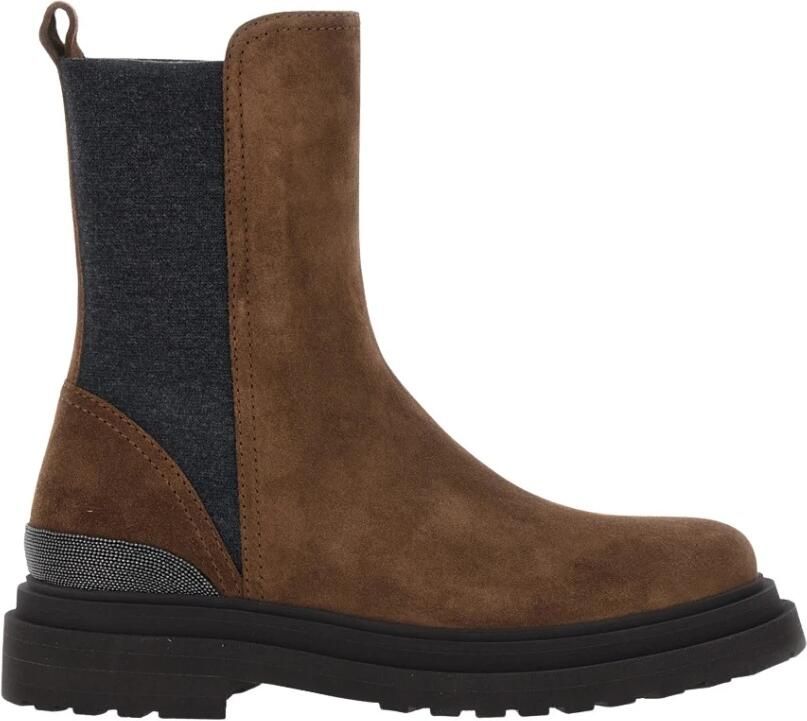 Brunello Cucinelli Bootie Suede