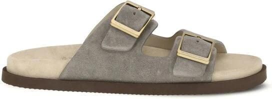 Brunello Cucinelli Bos Taurus Flat Sandals