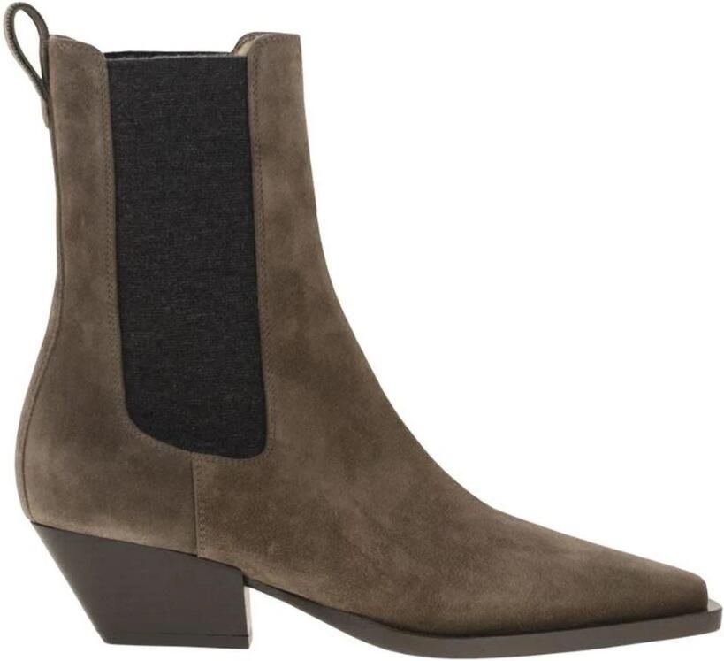 Brunello Cucinelli Chelsea Boots met Monili