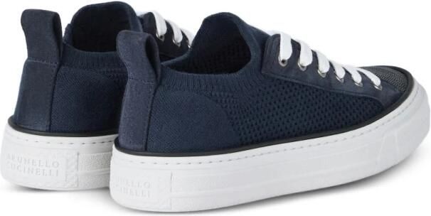 Brunello Cucinelli Cotton Knit Sneakers - Foto 2