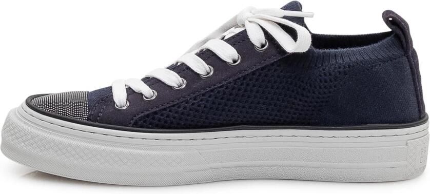 Brunello Cucinelli Cotton Knit Sneakers - Foto 2