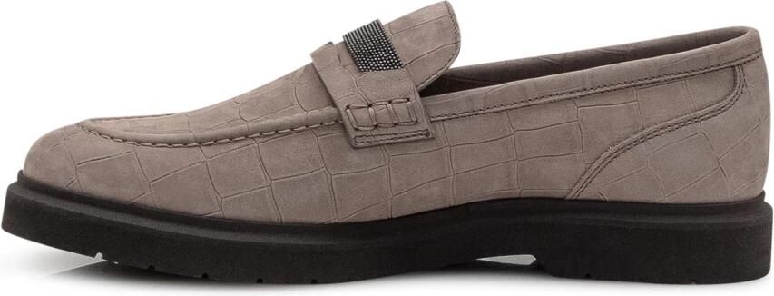 Brunello Cucinelli Croc Print Penny Loafer - Foto 2