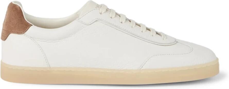 Brunello Cucinelli Graanlederen Sneakers - Foto 3