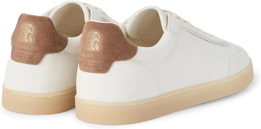 Brunello Cucinelli Graanlederen Sneakers - Foto 2