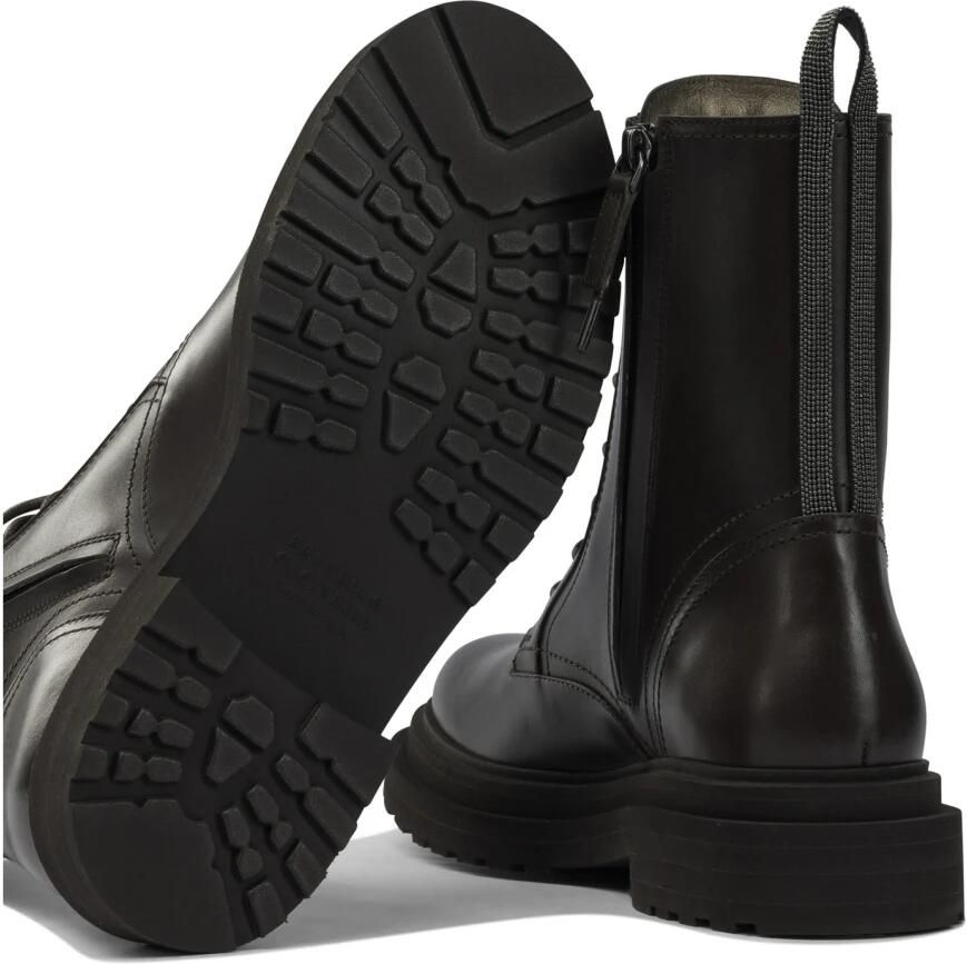 Brunello Cucinelli Enkellaarsjes met veters - Foto 2