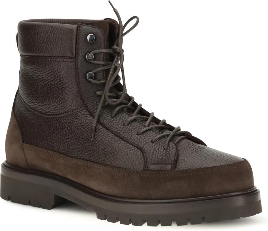 Brunello Cucinelli Explorer Enkellaarzen van Hertenleer en Suède