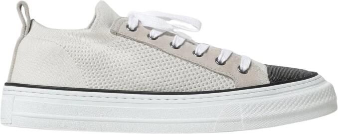 Brunello Cucinelli Gebreide LowTop Casual Sneakers