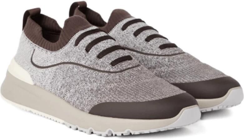 Brunello Cucinelli Gebreide Sneakers - Foto 4