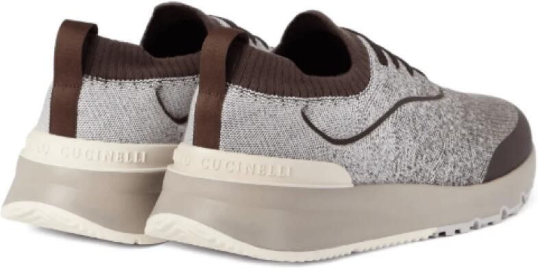 Brunello Cucinelli Gebreide Sneakers - Foto 5