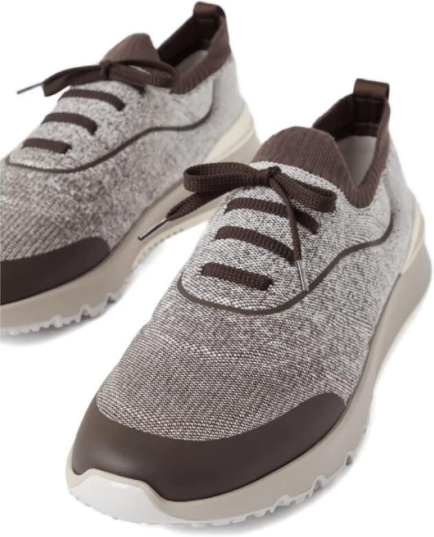 Brunello Cucinelli Gebreide Sneakers - Foto 3