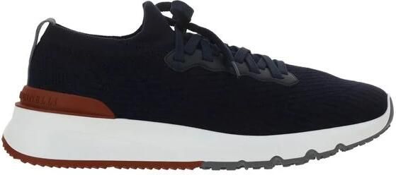 Brunello Cucinelli Katoenen Vetersneakers