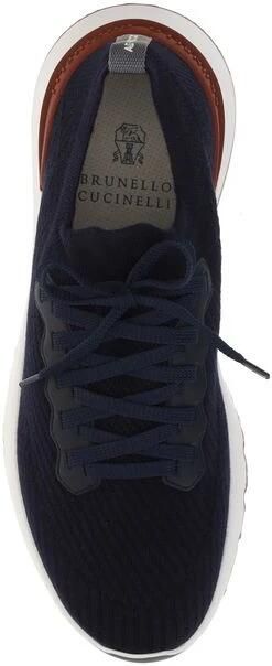 Brunello Cucinelli Katoenen Vetersneakers - Foto 2