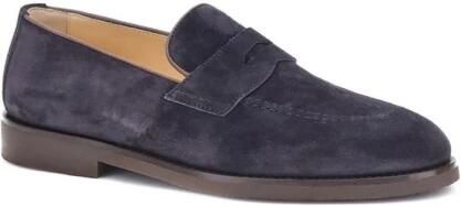 Brunello Cucinelli Klassieke Suède Loafers Slip-On Schoenen