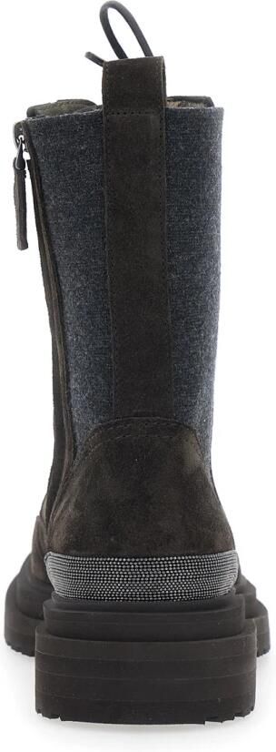 Brunello Cucinelli Lace Up Booties - Foto 3