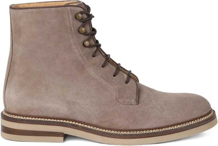 Brunello Cucinelli Lace-up Laarzen