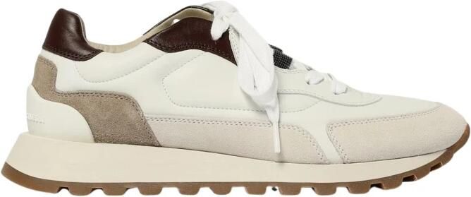 Brunello Cucinelli Lace-Up Runner Sneakers