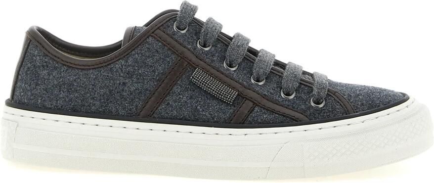 Brunello Cucinelli Lage Sneakers