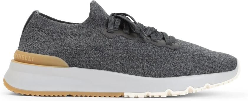 Brunello Cucinelli Lavagna Textiel Sneakers