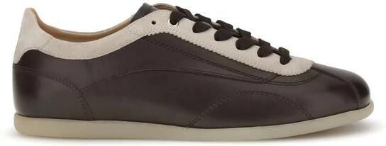 Brunello Cucinelli Leather Low Top Sneakers