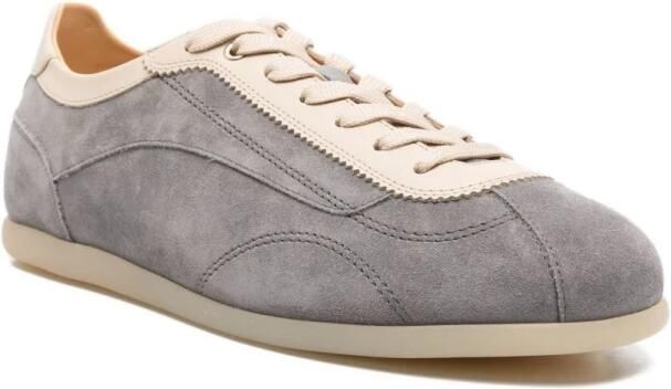 Brunello Cucinelli Leather-Trimmed Suede Sneakers - Foto 2