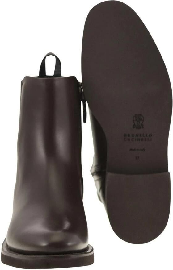 Brunello Cucinelli Leren Chelsea Boots - Foto 2