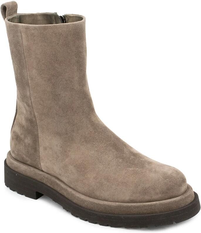 Brunello Cucinelli Leren enkellaarzen voor stijl en comfort