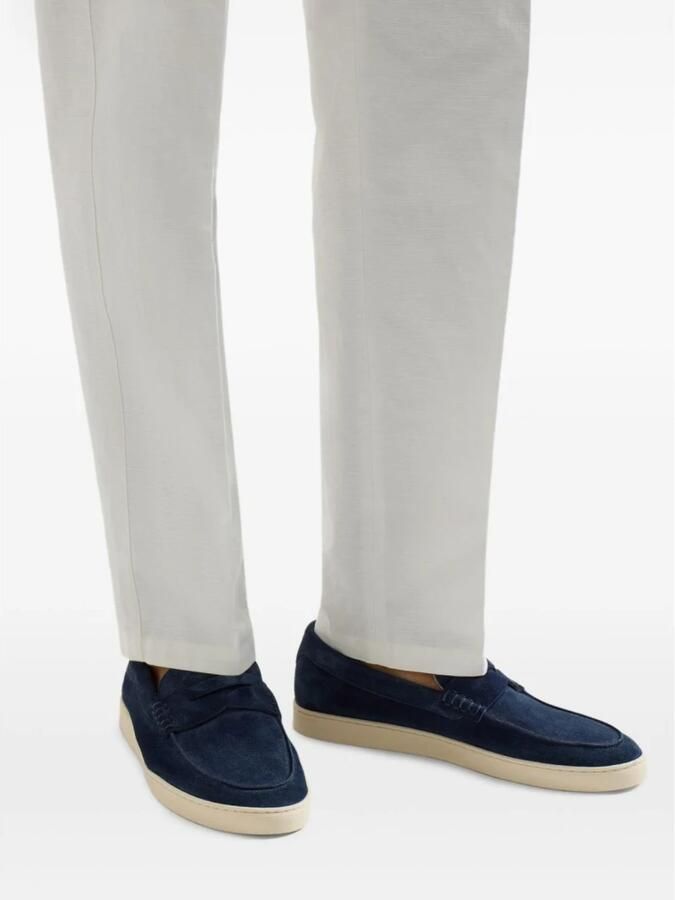 Brunello Cucinelli Suede Penny Loafer Sneakers - Foto 2