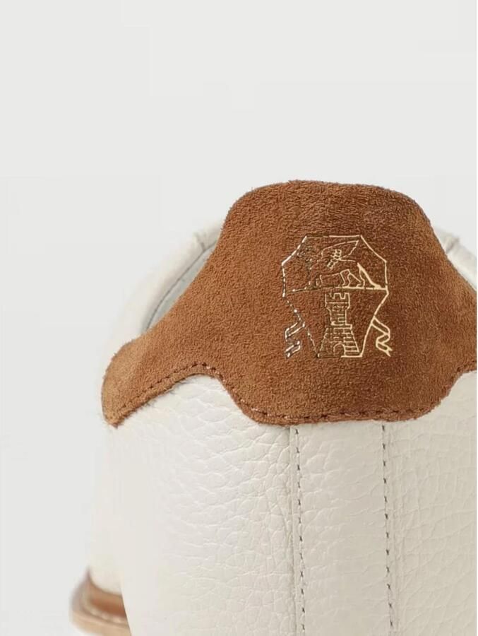 Brunello Cucinelli Leren sneakers met veters - Foto 2