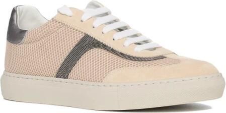 Brunello Cucinelli Mixed-Material Sneakers