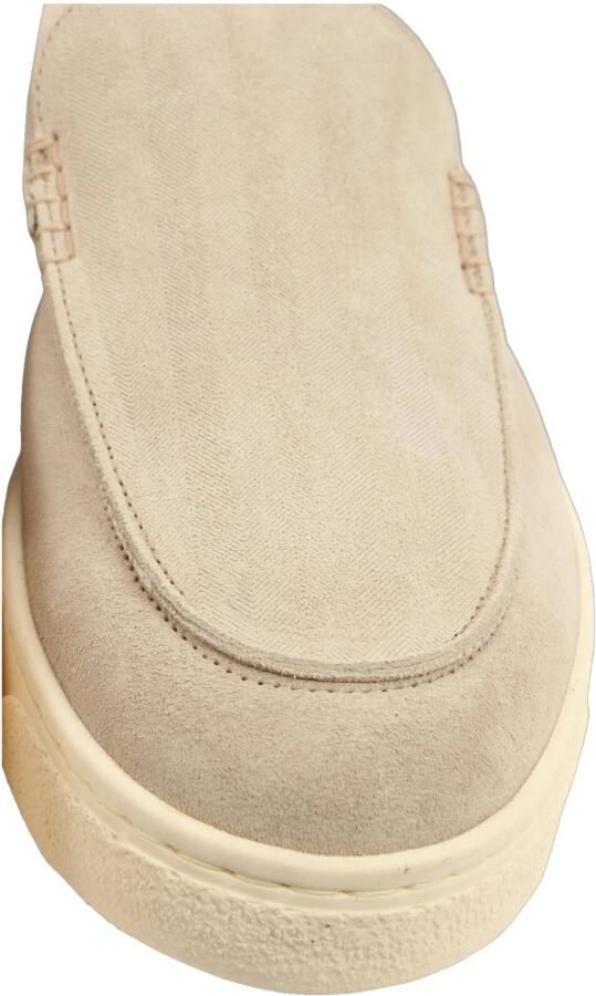 Brunello Cucinelli Mocassins van suède met visgraatmotief - Foto 5