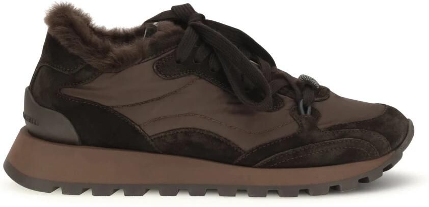 Brunello Cucinelli Monile Shearling Sneakers