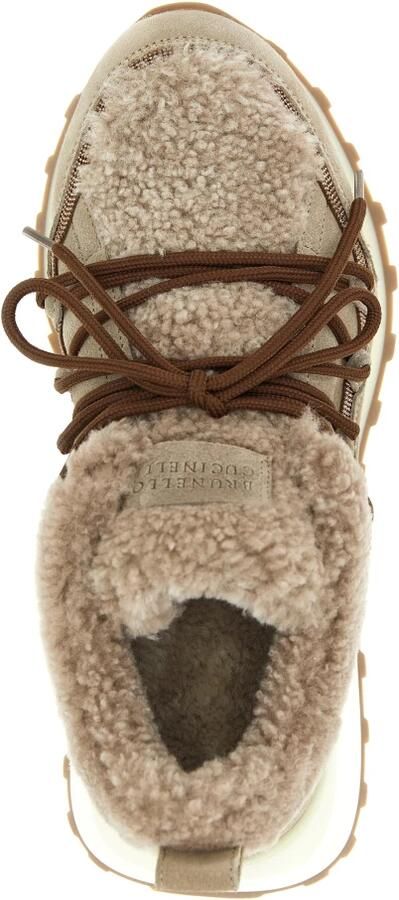 Brunello Cucinelli Monile Sheepskin Sneakers - Foto 2