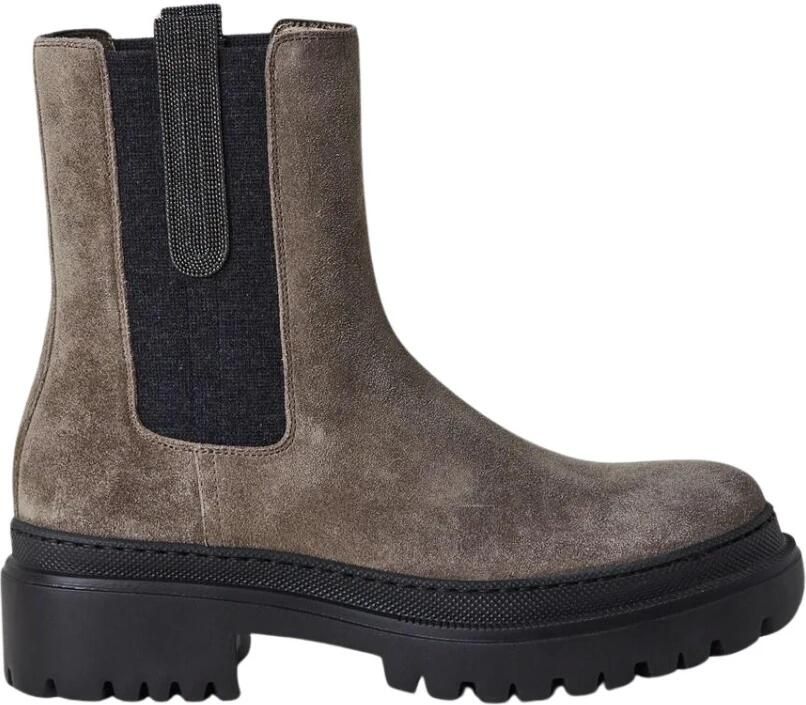 Brunello Cucinelli Monili-Detail Chelsea Boots