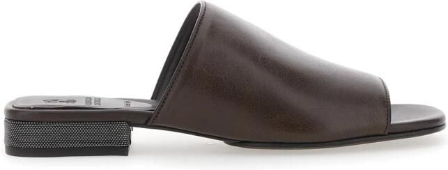 Brunello Cucinelli Monili-Detail Sandalen